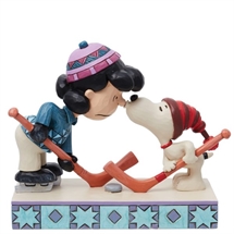 Peanuts - Hockey, Lucy and Snoopy 